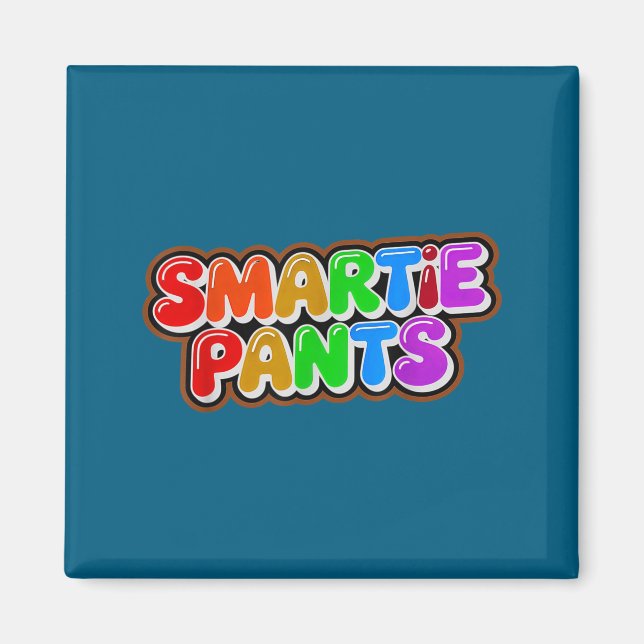 Smartie Pants Squad Smarty Educational Illustratio Magnet (Front)