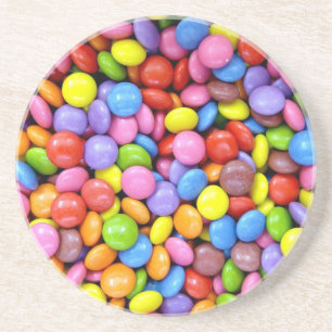 Smarties Background Coaster