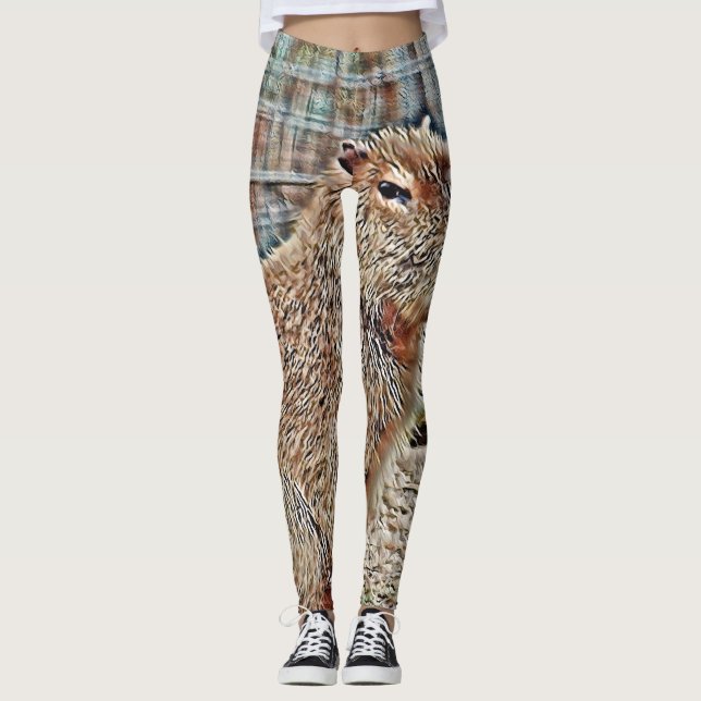 SmartMix Animal- Capybara Leggings (Front)