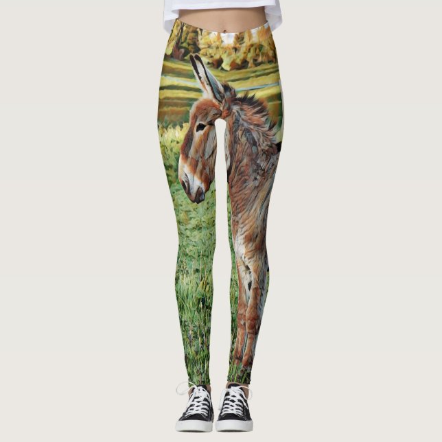 smartmix animal- donkey 1 leggings (Front)