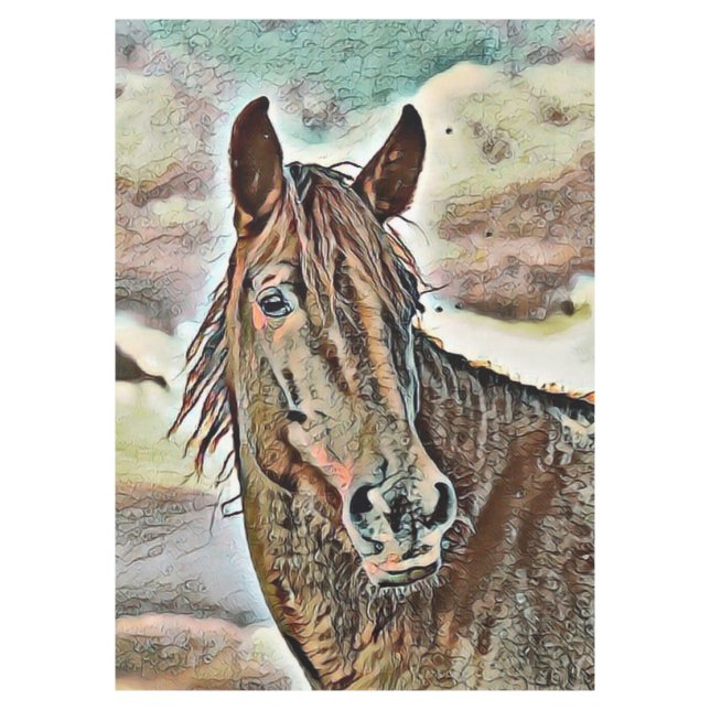 smartmix animal- horse 2 tablecloth (Front)