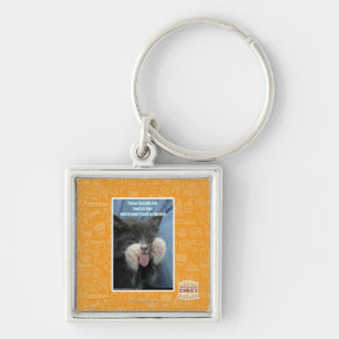 Smartmouth cat key ring