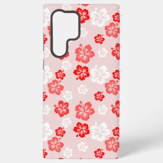 Smartphone case with floral pattern