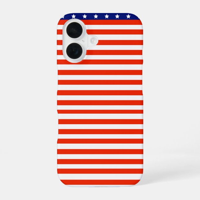 Smartphone case with USA flag (Back)
