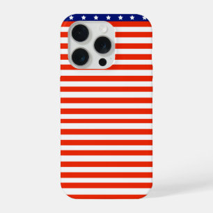 Smartphone case with USA flag