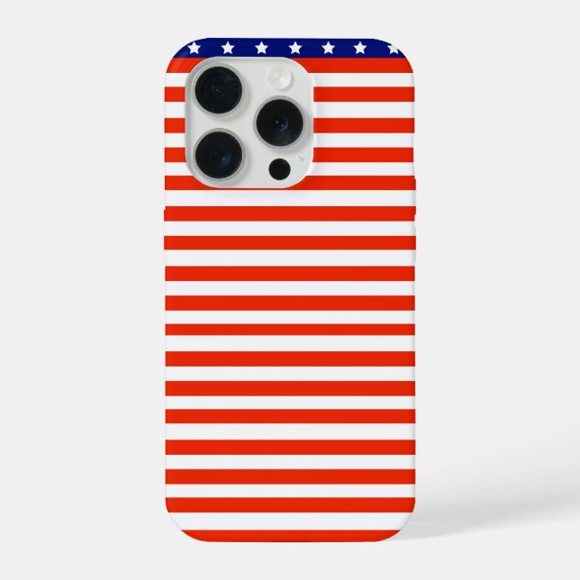 Smartphone case with USA flag (Back)