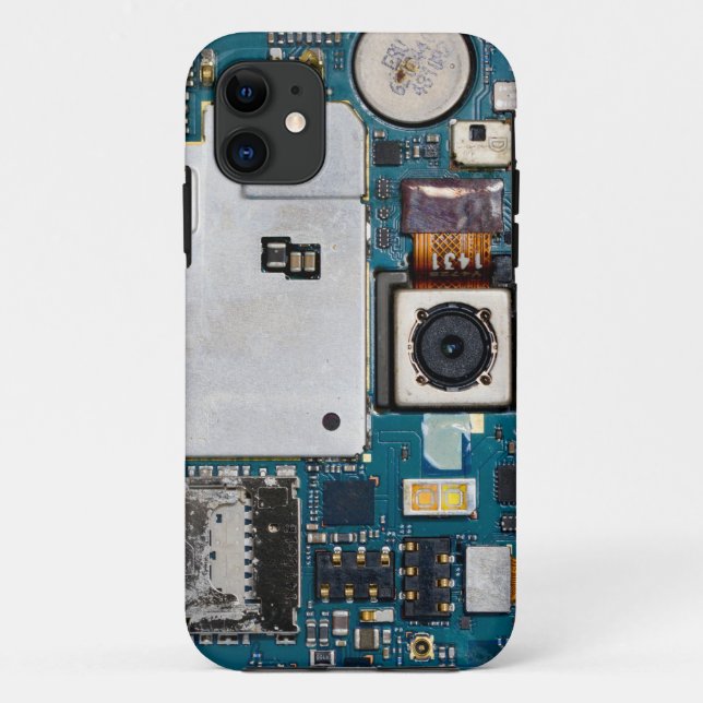 smartphone main  board technology computer electro Case-Mate iPhone case (Back)