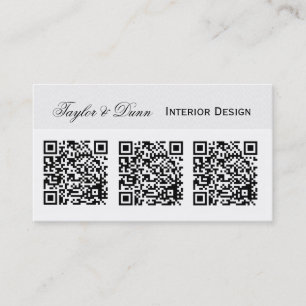 Smartphone QR Code   Photo or Logo Business Card