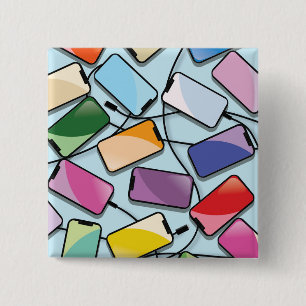 Smartphones with a notch 15 cm square badge