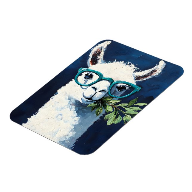 Smarty Llama Chic Magnet (Left Side)