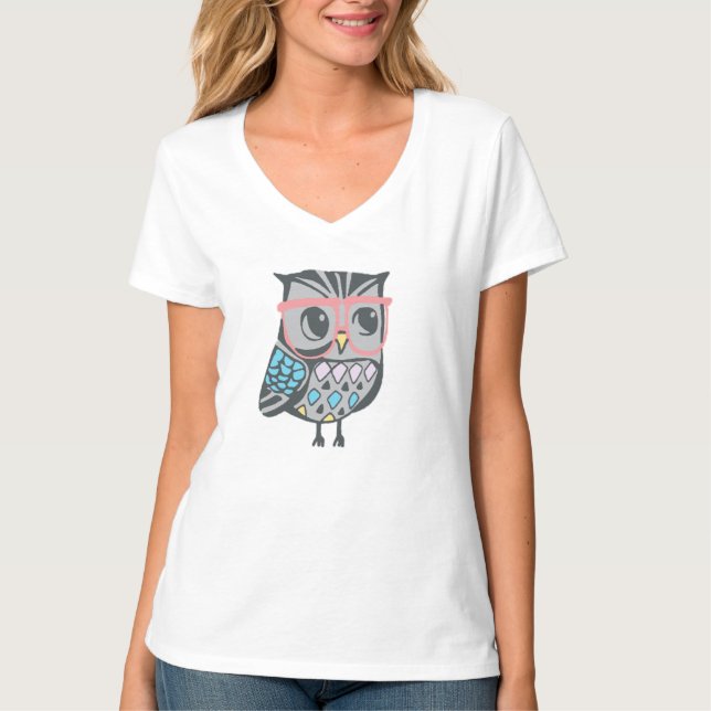 Smarty Owl T-Shirt (Front)
