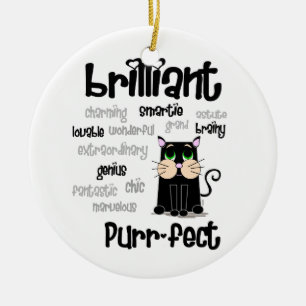 Smarty Pants Ceramic Tree Decoration