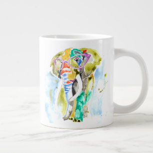 Smarty-Pants Elephant Large Coffee Mug