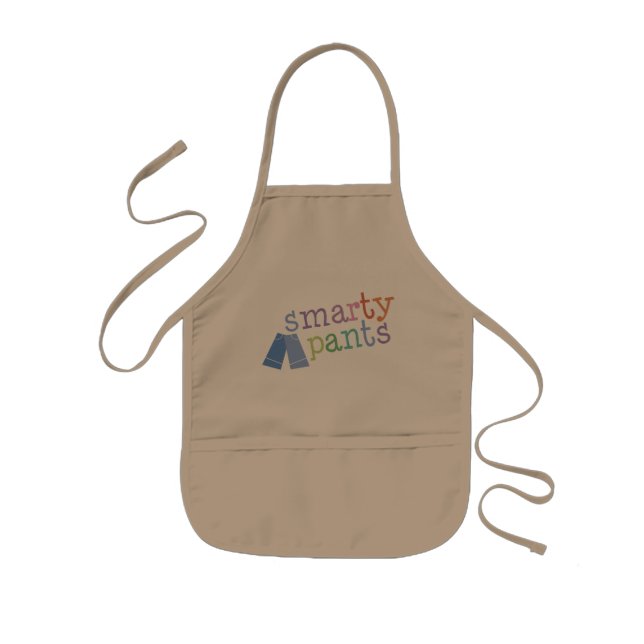 Smarty Pants Funny Kids Apron (Front)