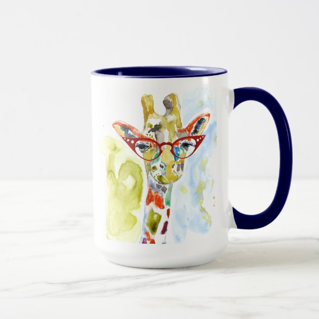 Smarty-Pants Giraffe Mug (Right)