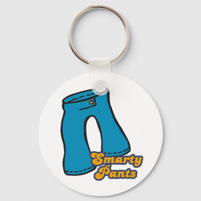 smarty pants key ring (Front)