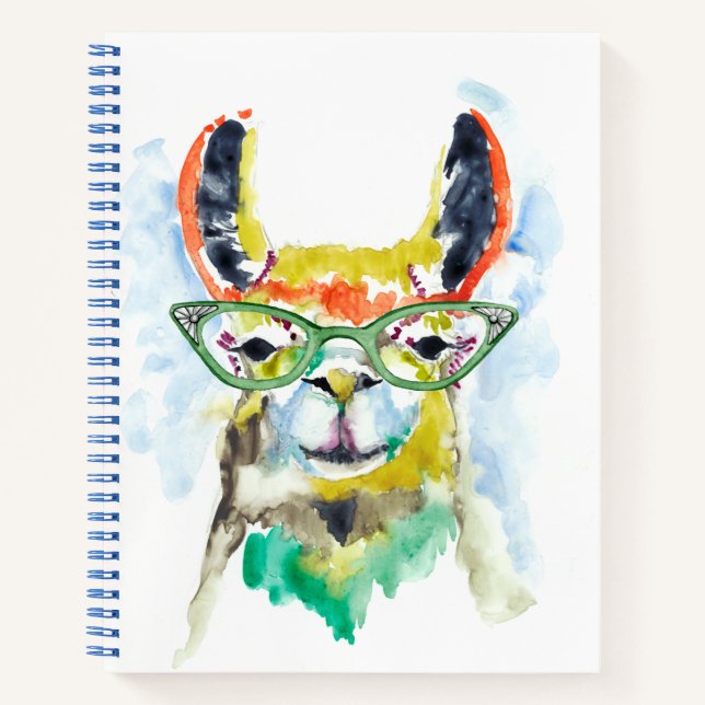 Smarty-Pants Llama Notebook (Front)