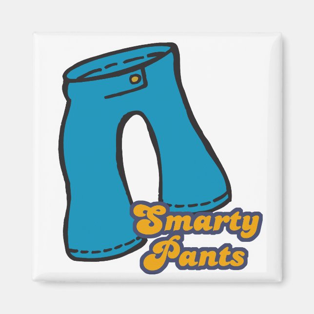 smarty pants magnet (Front)