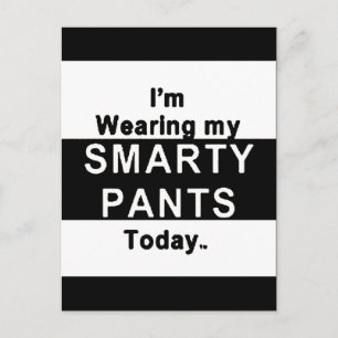 smartypants postcard