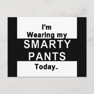 smartypants postcard