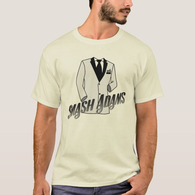 Smash Adams Secret Agent T-Shirt (Front)