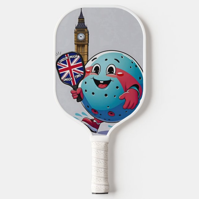  Smash at Big Ben – London Pickleball Design  Paddle (Front)