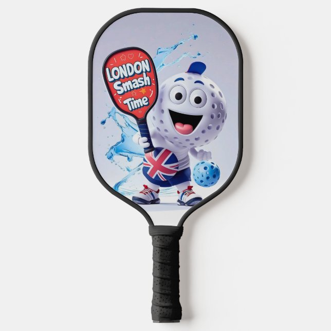  Smash at Big Ben – London Pickleball Design  Pickleball Paddle (Front)