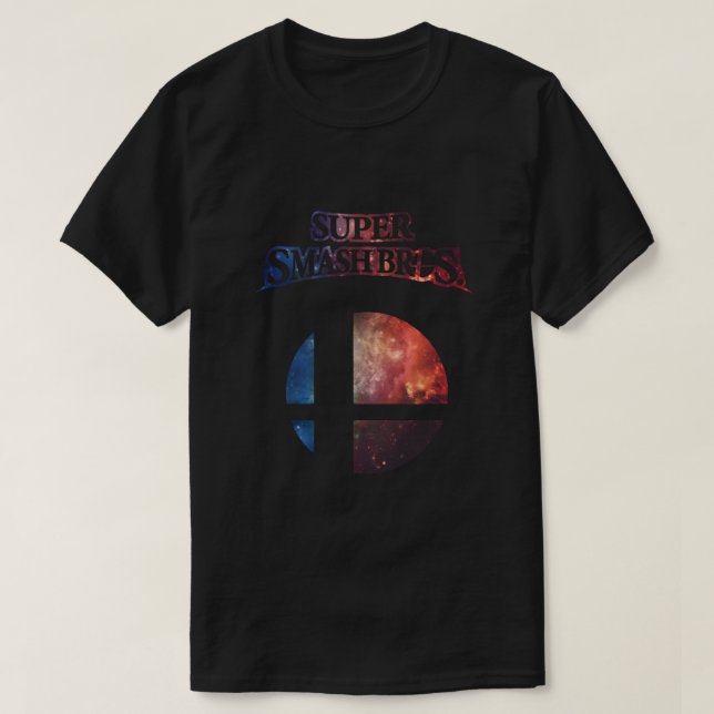 Smash bros Minimalist Nebula Design Classic T-Shirt (Design Front)