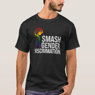 Smash Gender Discrimination Pride Month Gay Rights T-Shirt