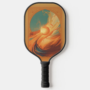 Smash in Morocco – Pickleball Energy Art Print Paddle