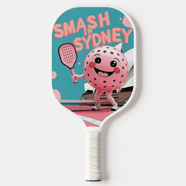 Smash in Sydney – Australia Pickleball Design  Pickleball Paddle (Front)