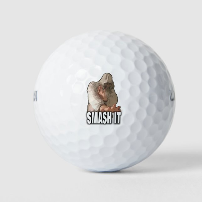 Smash It Wilson Ultra 500 Distance Golf Ball (Front)