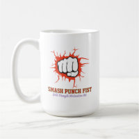 Smash Punch Fist – Bold Strength Motivation Art