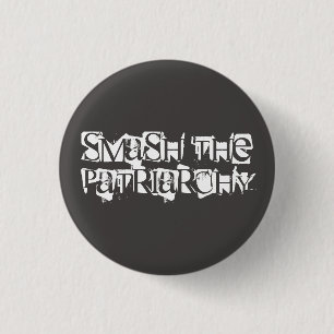 Smash the Patriarchy 3 Cm Round Badge