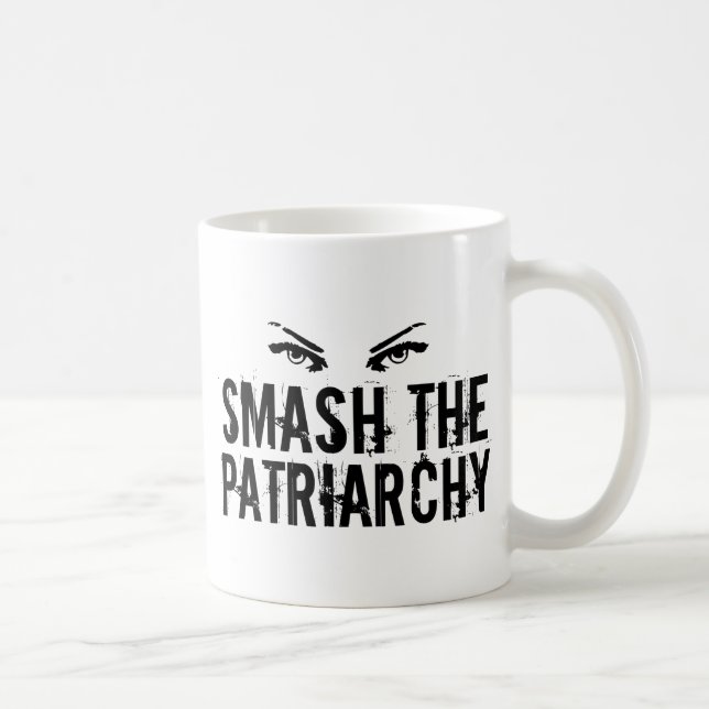 Smash the Patriarchy Coffee Mug (Right)