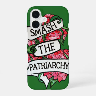 Smash the Patriarchy iPhone 16 Case