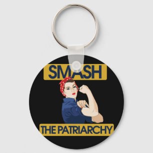 Smash the Patriarchy Key Ring