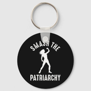 Smash The Patriarchy Key Ring