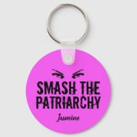 Smash the Patriarchy Personalised Pink Feminist