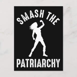 Smash The Patriarchy Postcard