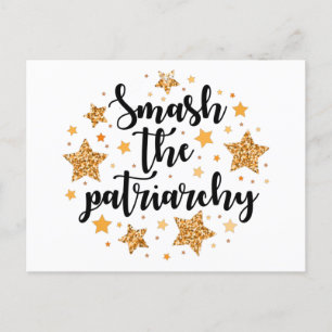 Smash The Patriarchy! Postcard