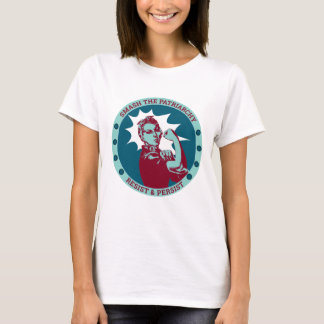 Smash the Patriarchy Rosie the Riveter Retro T-Shirt