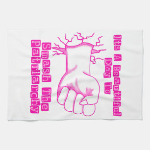 Smash the Patriarchy Tea Towel