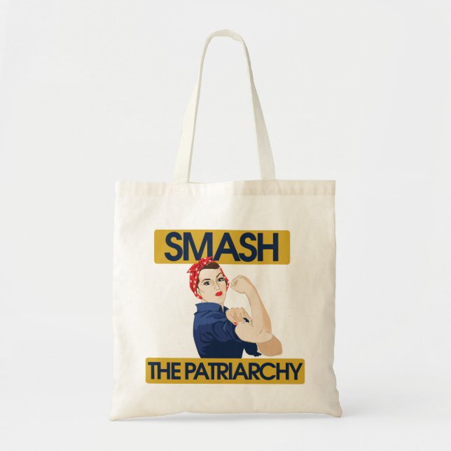 Smash the Patriarchy Tote Bag (Front)