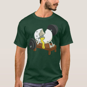 Smashed Egg Lifting Workout T-Shirt