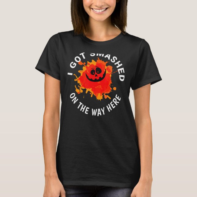 Smashed Pumpkin Costume T-Shirt (Front)