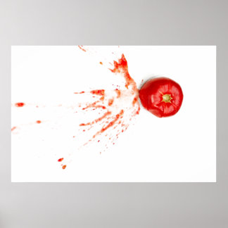 Smashed Tomato Poster