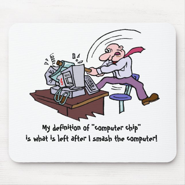 Smashing Computer Mouse Mat (Front)