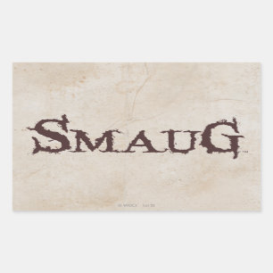 SMAUG™ Name Rectangular Sticker