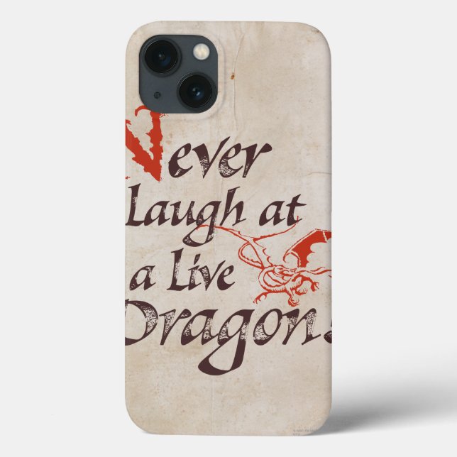 SMAUG™ - Never Laugh At A Live Dragon Case-Mate iPhone Case (Back)